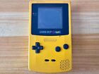 Nintendo Gameboy Color CGB001 Yellow Handheld System Console - No Sounds