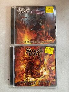 Satan's Host CD Lot of 2! Great American Scapegoat & Power Purity Perfection