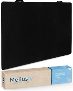 Meliusly Stove Top Covers for Electric Stove 31x24 - Electric Stove Solid Black
