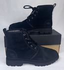 UGG Harkland Black TNL Leather Waterproof Lace Up Men's Boots Size 9 / Worn Once
