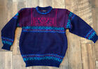 Vintage Dale of Norway Mens Pure Wool Knit Crew Neck Jumper Sweater Sz M/L *read
