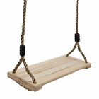 Wooden Tree Swing with Ropes Kids Outdoor Play