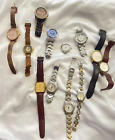 Lot of Watches - Fossil, Bulova, Swiss Army (AS IS, for repair, parts etc)