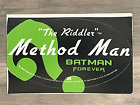 Wu-Tang Clan 1995 Method Man The Riddler Batman Forever Authentic Vintage Decal