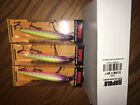RAPALA SCATTER RAP MINNOW 11's==3 MOLDY FRUIT COLORED FISHING LURES