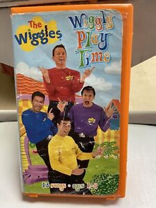 The Wiggles - Wiggly Play Time (VHS, 2001) CLAMSHELL - TESTED