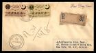 Mayfairstamps Pakistan 1952 Centenary Dual Frank rEgistered First Day Cover aaj_