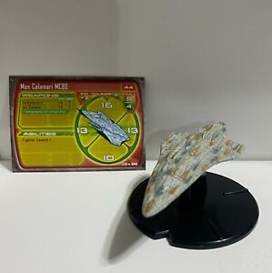Star Wars Miniatures: Starship Battles Mon Calamari MC80 #03