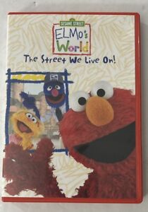 Sesame Street Elmos World The Street We Live On (DVD, 2004)  FREE Ship/Canada