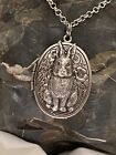 SILVER BUNNY RABBIT Locket Necklace JEWELRY Pendant PHOTO Picture CAMEO Gift