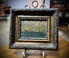 Antique Nautical Ship Oil Painting On Copper By Henry King Taylor (London)
