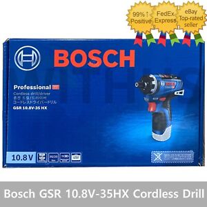 Bosch GSR 10.8V-35 HX Professional Cordless Drill Driver Bare tool(GSR 10.8V-EC)