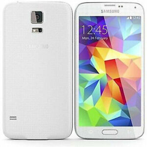 Samsung Galaxy S5 SM-900 Factory Unlocked 16GB Shimmery White OPEN BOX
