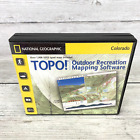 National Geographic Topo! Outdoor Recreation Mapping Software Colorado, 7 CD Set