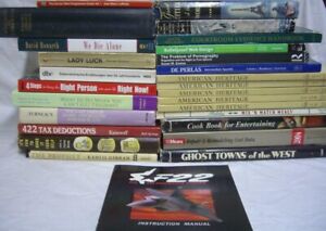 Huge lot of 27 Non-Fiction Books Informational Instructional Lady Luck Prophet