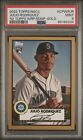 2022 TOPPS NATIONAL ROOKIE 52 TOPPS JULIO RODRIGUEZ PSA 9 REDEMPTION GOLD 38/50