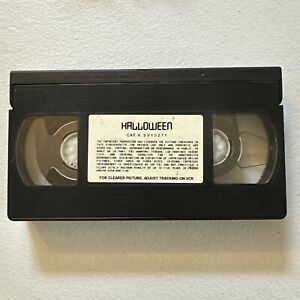 New ListingHalloween VHS 1978, 1985 Media Gray Gate, Tape Only No Box Untested