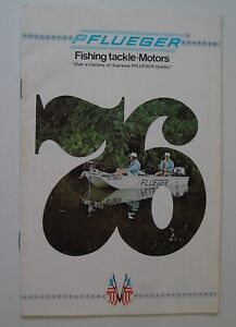 Vintage 76 Pflueger Fishing Tackle - Motors Catalog - 23 Pages - Nice One!