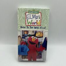 Elmo's World Head To Toe With Elmo! VHS Video Tape 2003 Sesame Street NEW SEALED