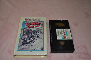 New Listingwalt disney home video Ten Who Dared vhs very rare old white clam shell case