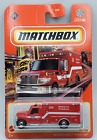 2024 Matchbox Red Boeing Fire Ambulance International Terrastar #71