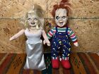 1998 Bride of Chucky Tiffany Dolls 13” Stuffed Plush Doll Toy Factory Vinyl Head