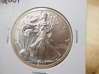 2001  ** UNCIRCULATED** AMERICAN SILVER EAGLE **1 Troy OZ .999**  FREE SHIPPING