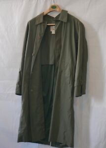 TravelSmith Men's Trench Overcoat Size Large