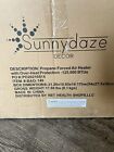 125,000 BTU Steel Forced Air Propane Heater with Auto Shut Off by Sunnydaze