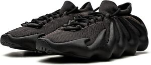 Men Size 12.5US adidas Yeezy 450 Triple Black Sneakers Kanye West Running Shoes