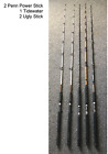 Penn Power Stick Casting Rod 7ft  Medium Heavy & Tidewater & Ugly Stick