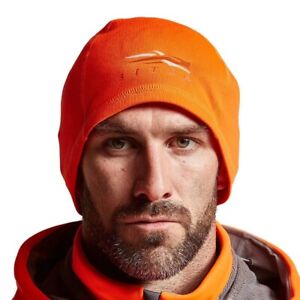 Sitka Traverse Beanie Blaze   Orange OSFA  Hats-and-Caps