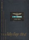 USS VALLEY FORGE CVA-45 KOREAN WAR DEPLOYMENT CRUISE BOOK YEAR LOG 1952-53