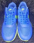 Nike Boys Air Max 90 Breathe 833475-400 Blue Casual Shoes Sneakers Size 6Y