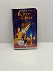 Beauty and the Beast Walt Disney's Black Diamond Classic (VHS, 1992) Rare