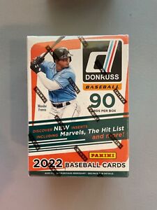 2022 Panini Donruss Baseball Card Blaster Box Factory Sealed