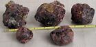 New ListingAlmandite Garnet Crystals Lot of 5 Ontario Mineral Specimens