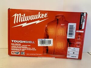 Milwaukee M12 US Size M Men's Heated TOUGHSHELL Jacket - Red (204R-21M)