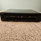 Sony RCD-W500C 5 CD Changer & Recorder For Parts Repair - Deck A Not Ejecting