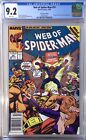 Web of Spider-Man #59 cgc 9.2 Newsstand Edition!