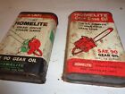 Vintage Chainsaw Homelite Oil Cans!! OMG!! Rare!!!