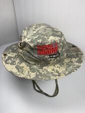Digital Camo Boonie Bucket Hat National Guard, & FLW Fishing w/ Chin Strap L-XL_