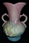 Hull Pottery Art USA Magnolia Vase Marked 15-6 1/4
