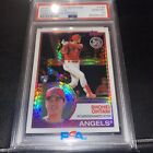 New Listing2018 TOPPS SHOHEI OHTANI ROOKIE PSA 10 GEM MINT PRISM REFRACTOR SILVER PACK RC!!