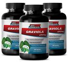 Balanced Emotional Health Capsules - Graviola Leaf 650mg - Soursop Juice 3B