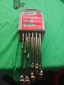 Craftsman Overdrive 6 Point Metric Wrench Set 11 pc new