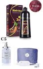 MEIDU Hair Dye Color Shampoo (WINE RED)+Hair Mask+Hair Mask Electric Cap+US SELL