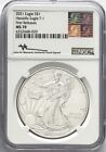 2021 SILVER EAGLE HERALDIC EAGLE TYPE 1 FIRST RELEASES NGC MS70 JOHN MERCANTI