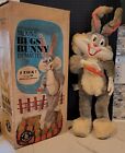 Soft & Huggable Talking Bugs Bunny Mattel 1961 Pull String Plush Toy - Working!