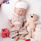 IVITA 15'' Eyes Closed Full Silicone Reborn Baby Boy Handmade Infant Doll